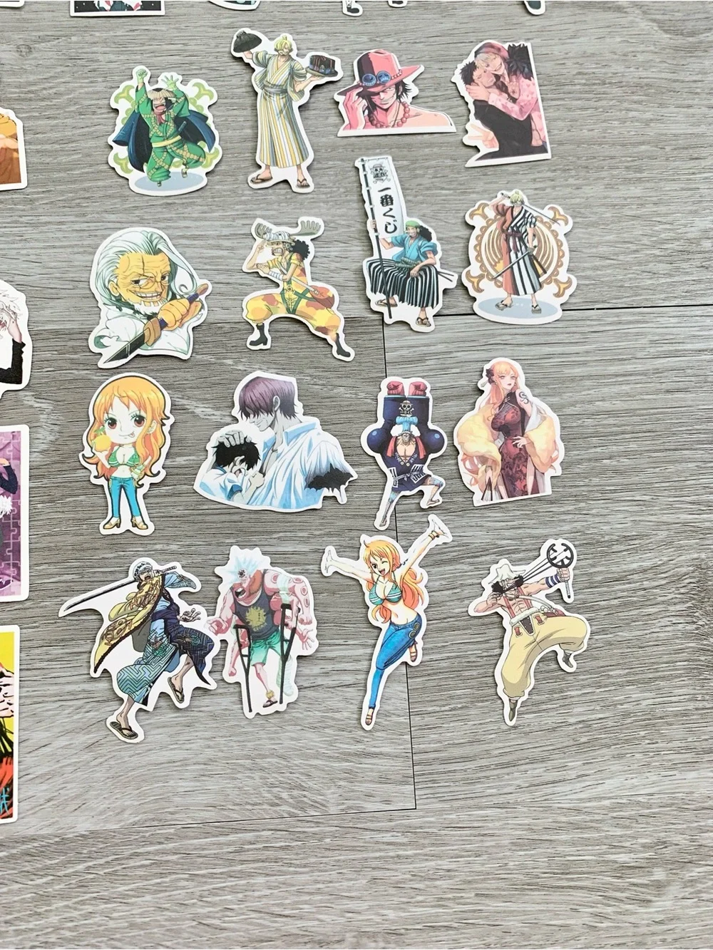 37 Pieces One Piece Law Ace Jujutsu Kaisen Itadori Hunter X Hunter Gon Stickers